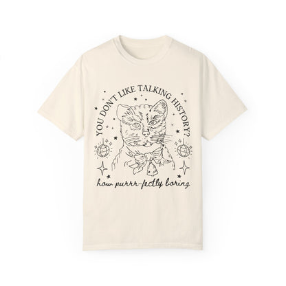 Funny History Cat Tee