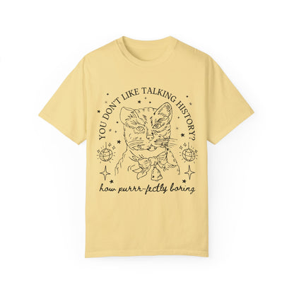 Funny History Cat Tee