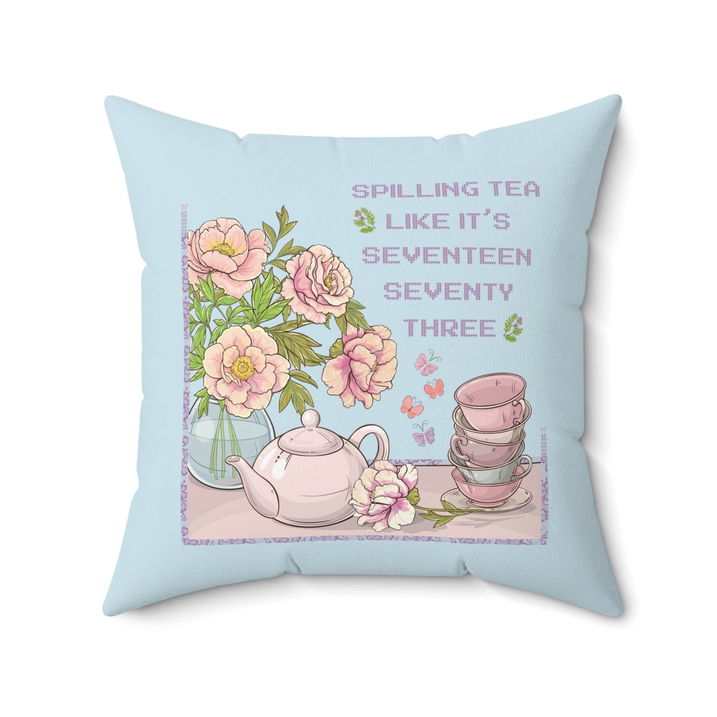 Silly American History Pillow for History Buff