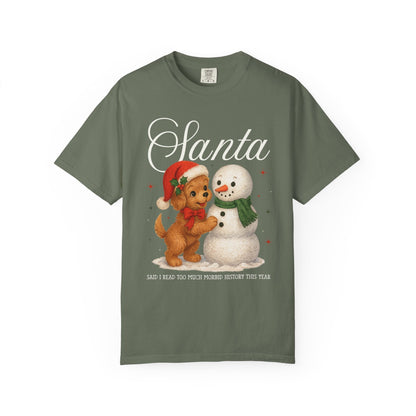 Funny History Lover Christmas Tee Shirt
