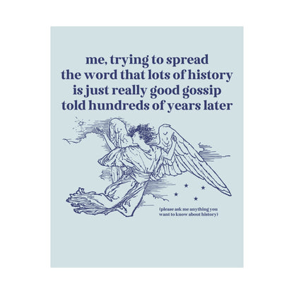 Funny History Poster Print
