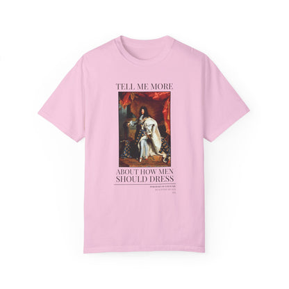 Funny Fashion History Shirt: Louis XIV