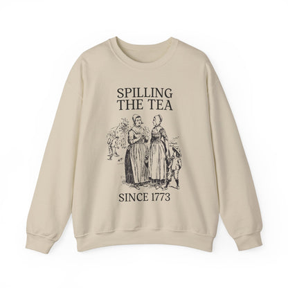 Crewneck: Spilling The Tea Since 1773