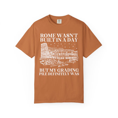 Rome Wasn't Build in a Day