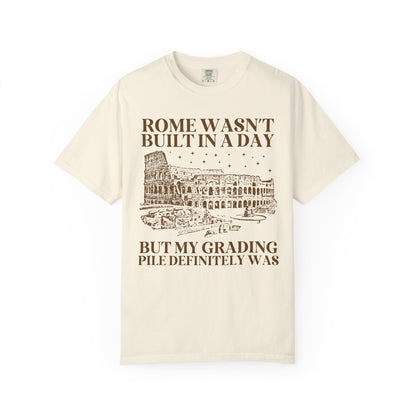 Rome Wasn't Build in a Day