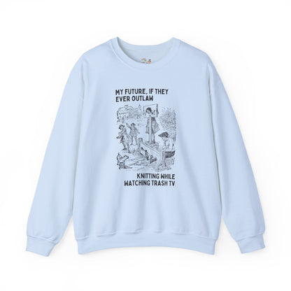 Funny Knitting Lover Sweatshirt