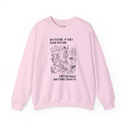 Funny Knitting Lover Sweatshirt