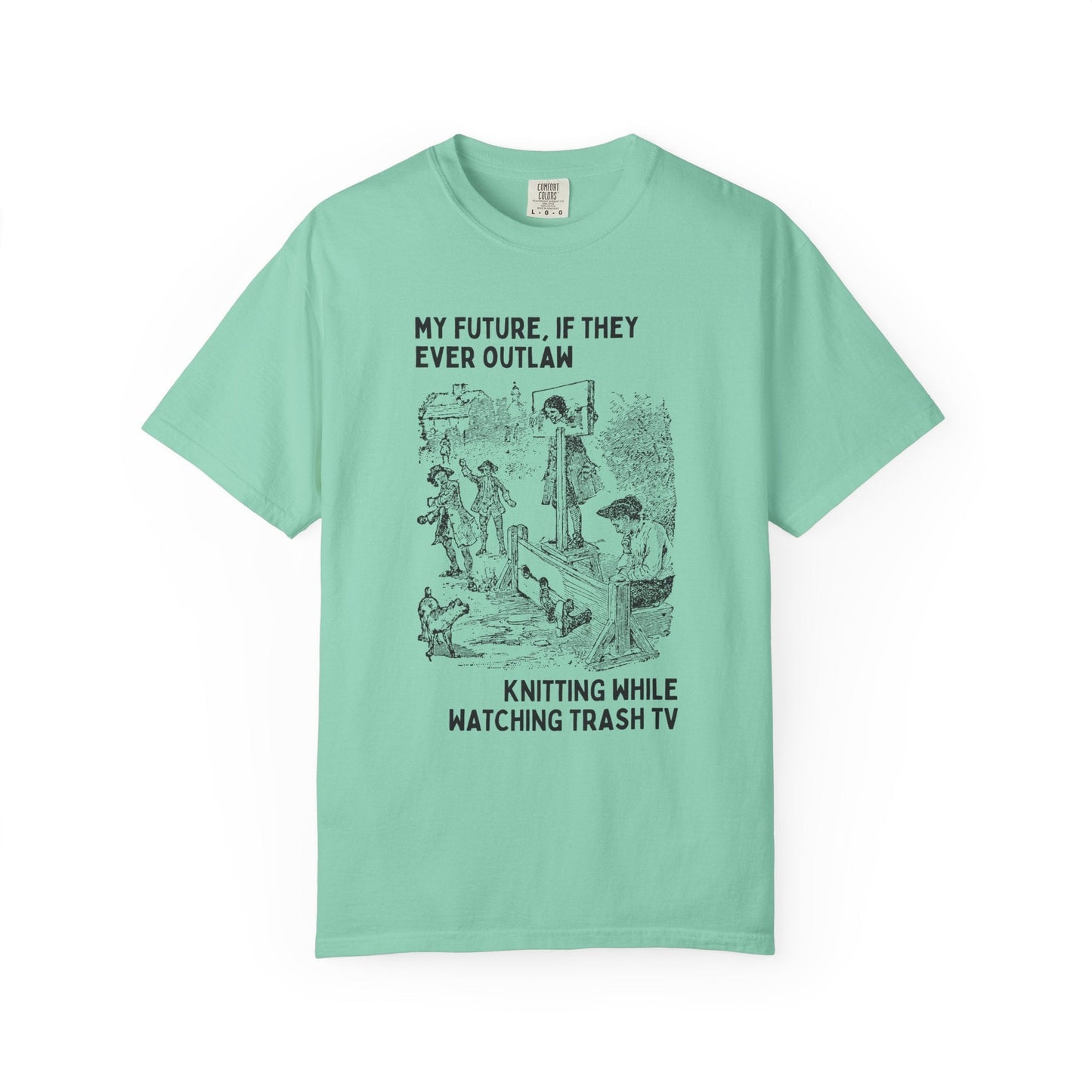 Funny Knitting Lover Tee Shirt