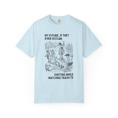 Funny Knitting Lover Tee Shirt