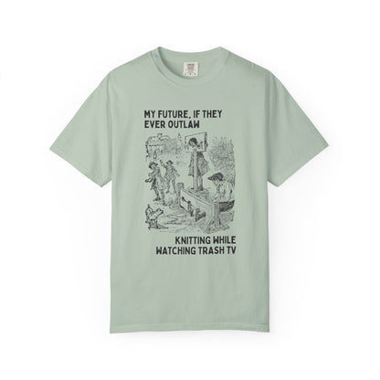 Funny Knitting Lover Tee Shirt