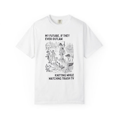 Funny Knitting Lover Tee Shirt
