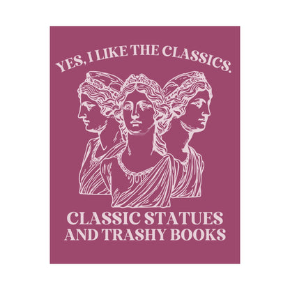 Funny Light Academia Bookish Print