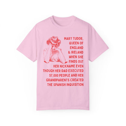 Funny Mary Tudor Tee Shirt