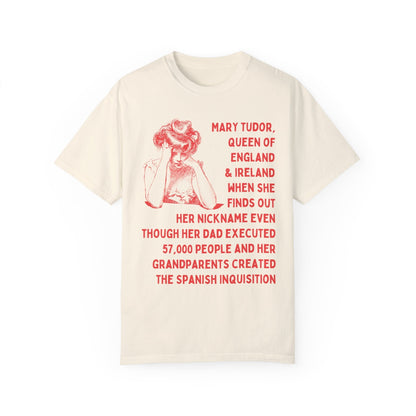 Funny Mary Tudor Tee Shirt