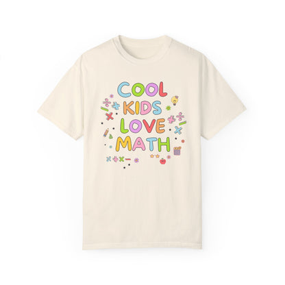 Funny Math Teacher T-Shirt for First Grade Teacher