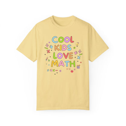 Funny Math Teacher T-Shirt for First Grade Teacher