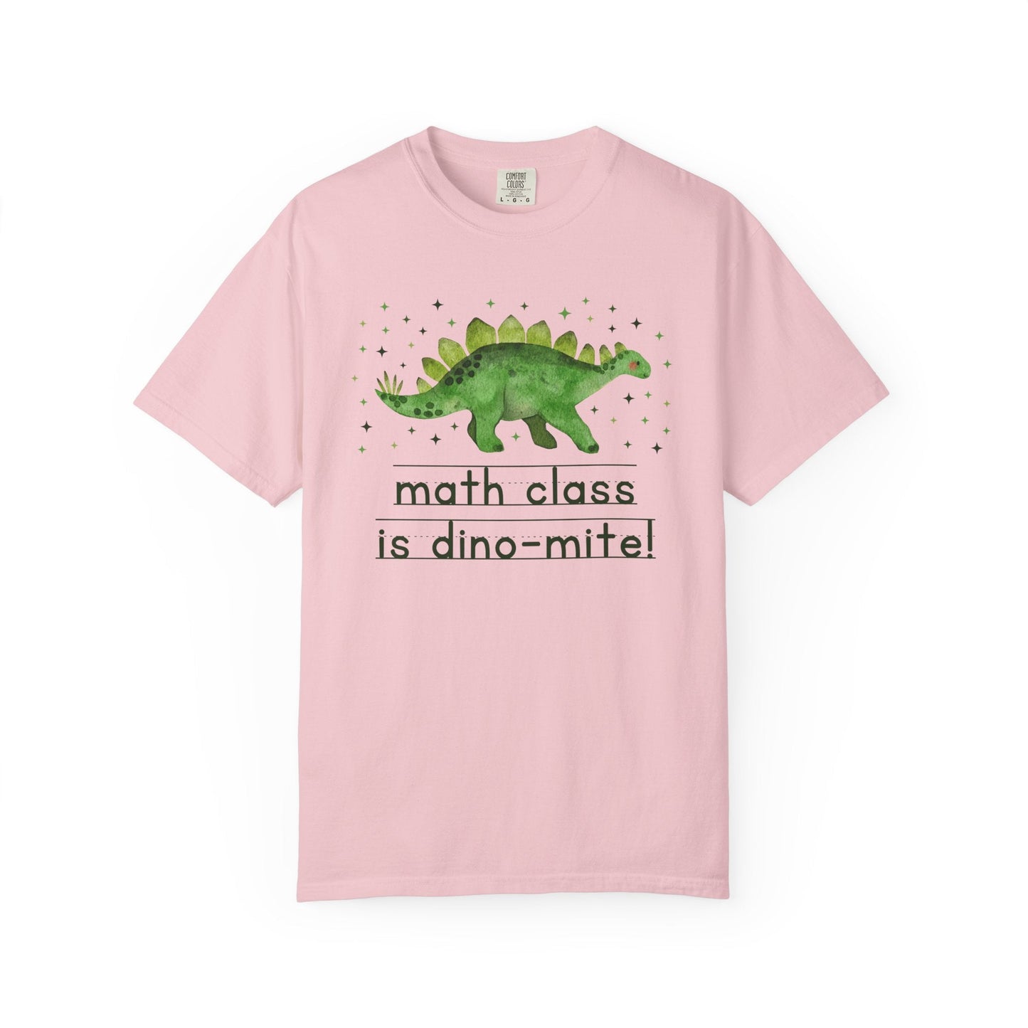 Dinosaur Math Teacher Tee