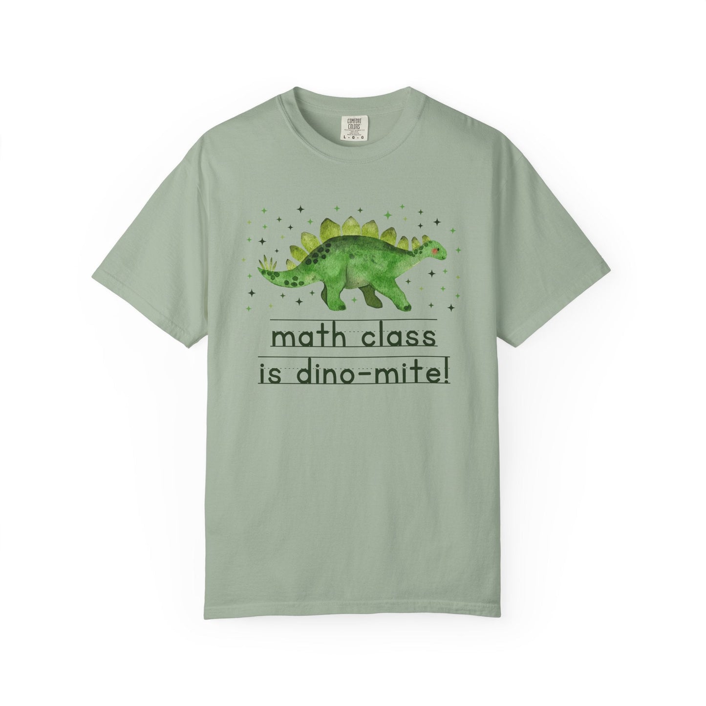 Dinosaur Math Teacher Tee
