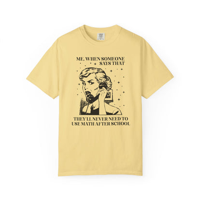 Funny Math Teacher Tee