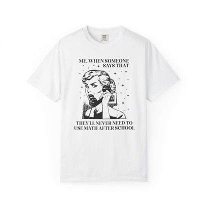 Funny Math Teacher Tee