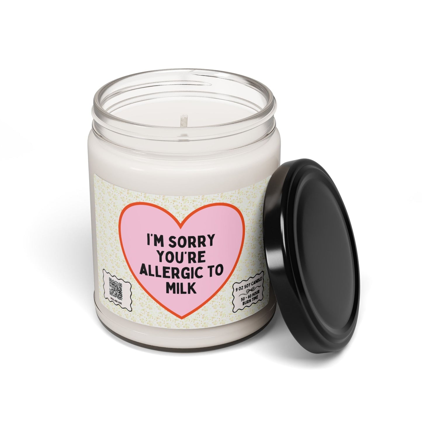I'm Sorry You're Allergic to Milk