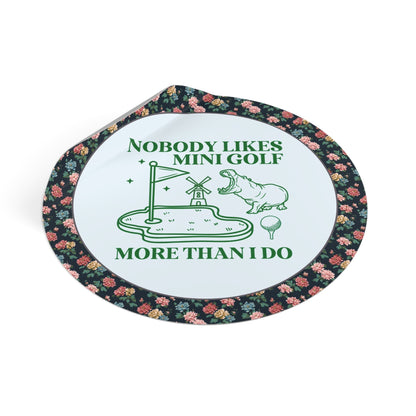 Funny Mini Golf Sticker
