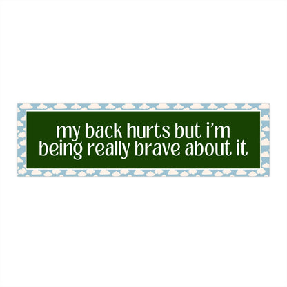 My Back Hurts