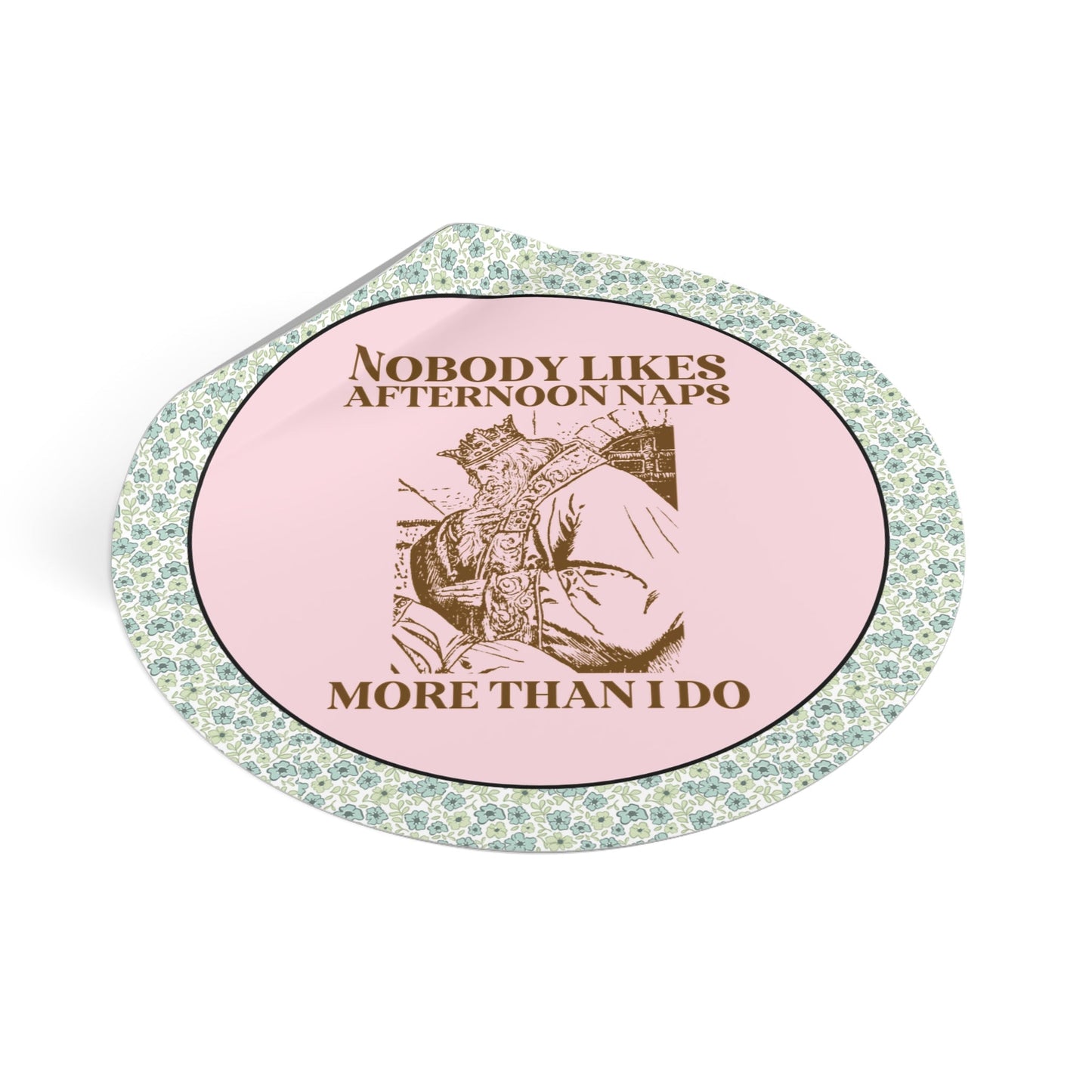 Funny Napping Sticker