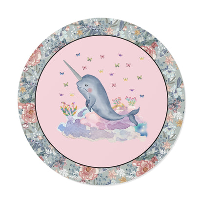Funny Narwhal Sticker