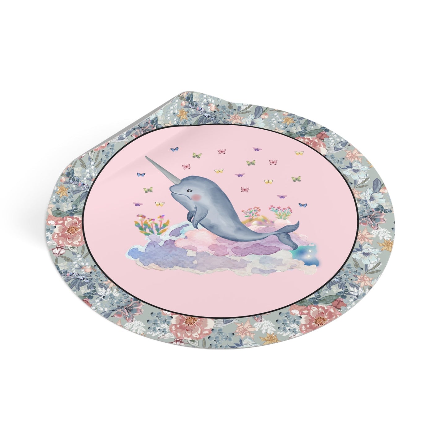Funny Narwhal Sticker
