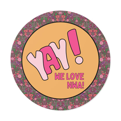 Sticker: Yay! We Love NWA!