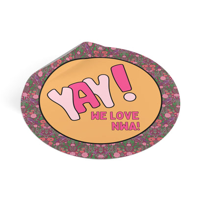 Sticker: Yay! We Love NWA!