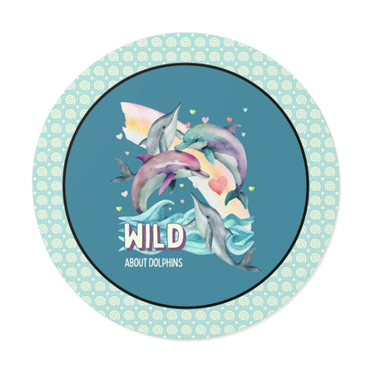 Wild About Dolphins Sticker