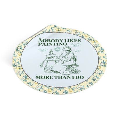 Funny Painting Sticker