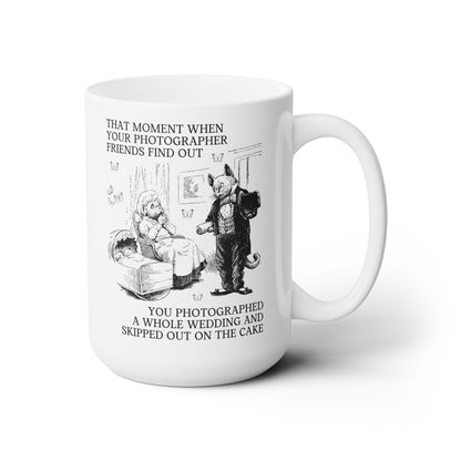 Cat Wedding Photographer Mug