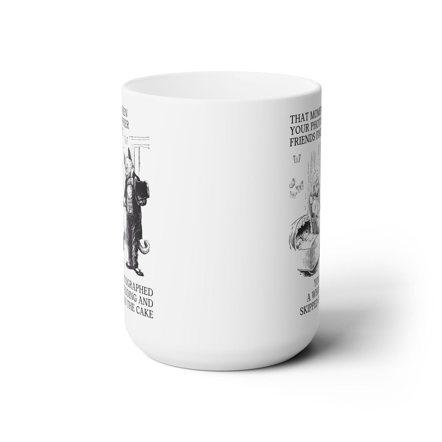 Cat Wedding Photographer Mug