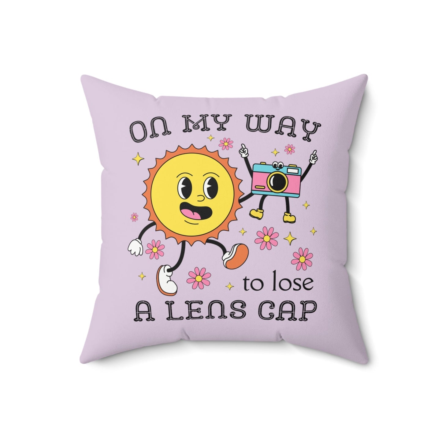 Funny Photographer Pillow for Photographer Office or Studio