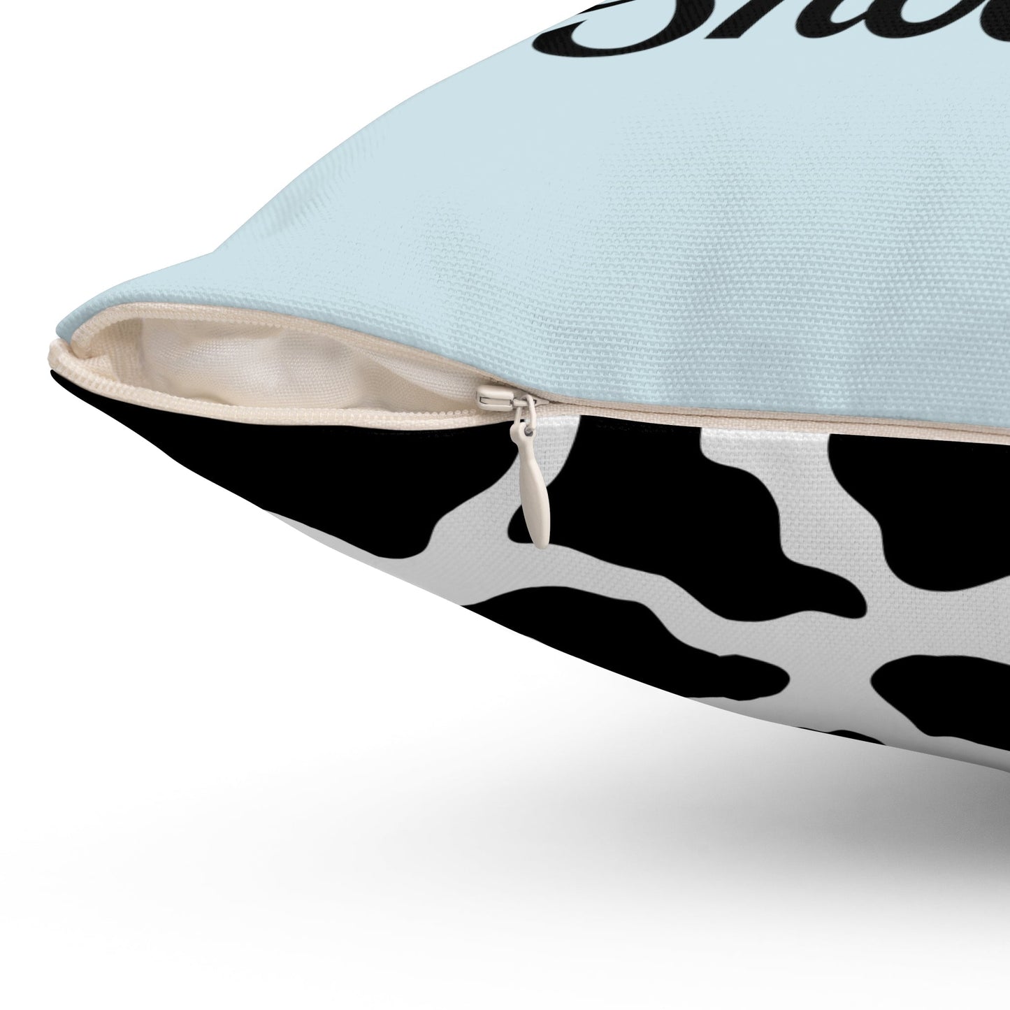 Funny Photographer Pillow for Wedding Photographer: Let's Shoot! | Groovy Western Cowgirl Pillow