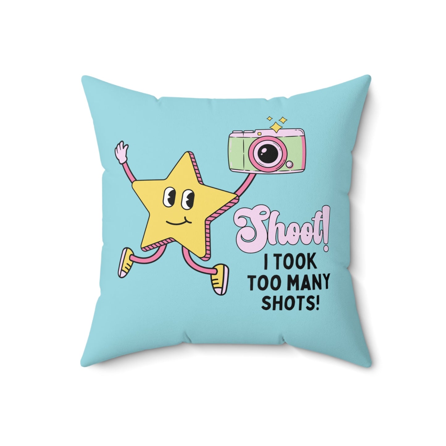 Funny Photographer Pillow for Wedding Photographer or Mom Who Loves Photos