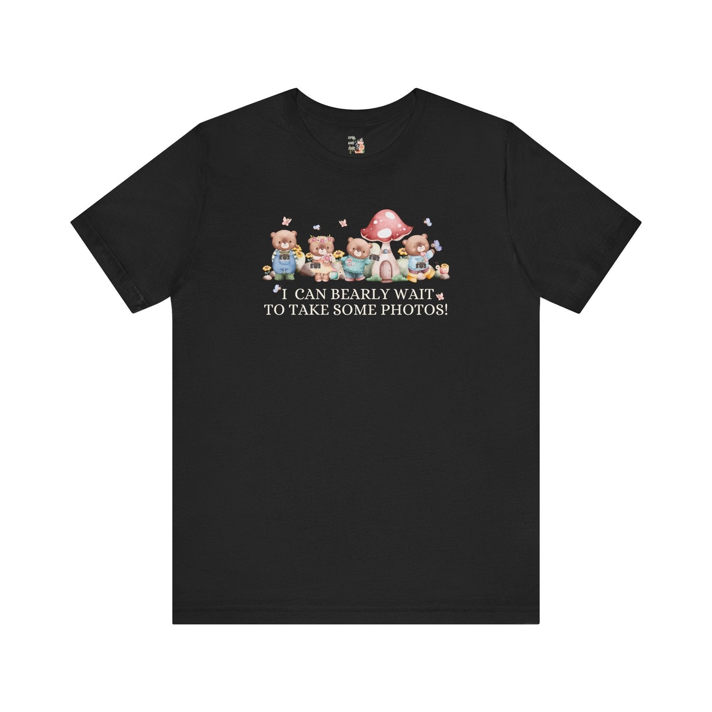 Can Bearly Wait Photographer Tee