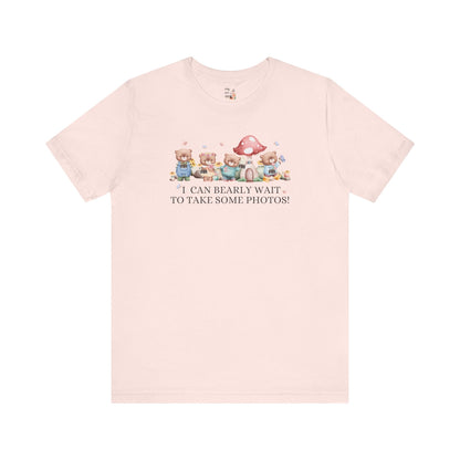 Can Bearly Wait Photographer Tee