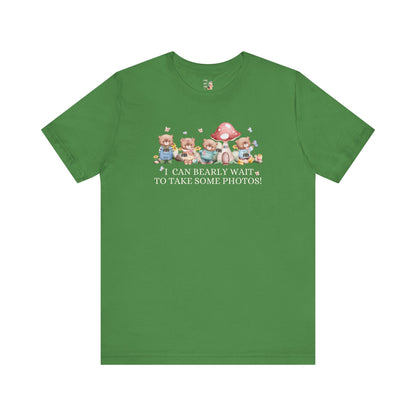 Can Bearly Wait Photographer Tee