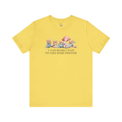 Can Bearly Wait Photographer Tee