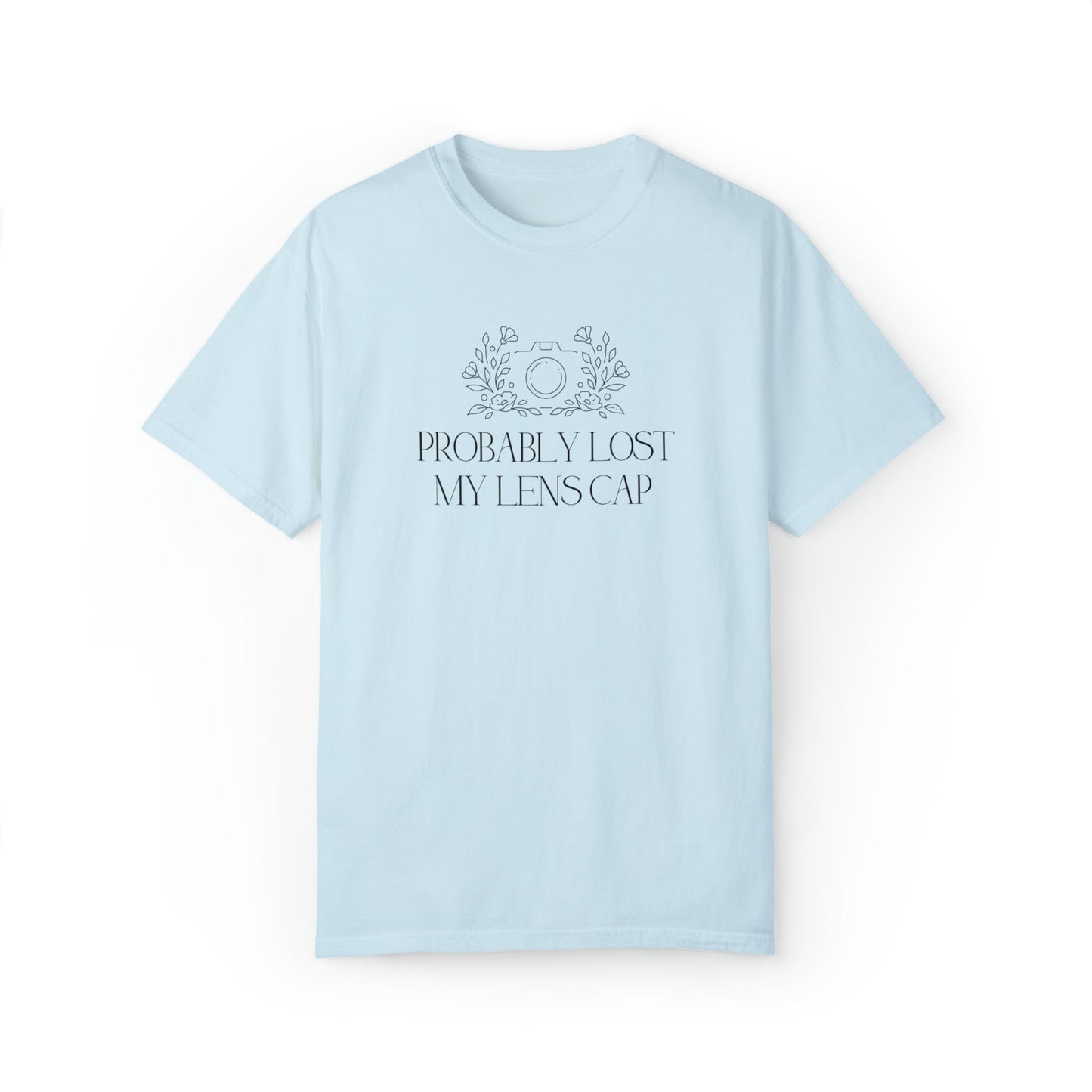 Funny Photographer Shirt for Wedding Photographer: Probably Lost My Lens Cap