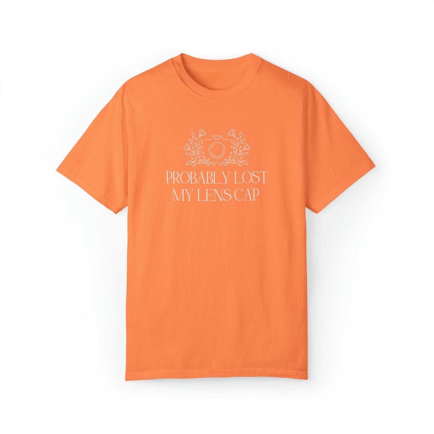 Funny Photographer Shirt for Wedding Photographer: Probably Lost My Lens Cap