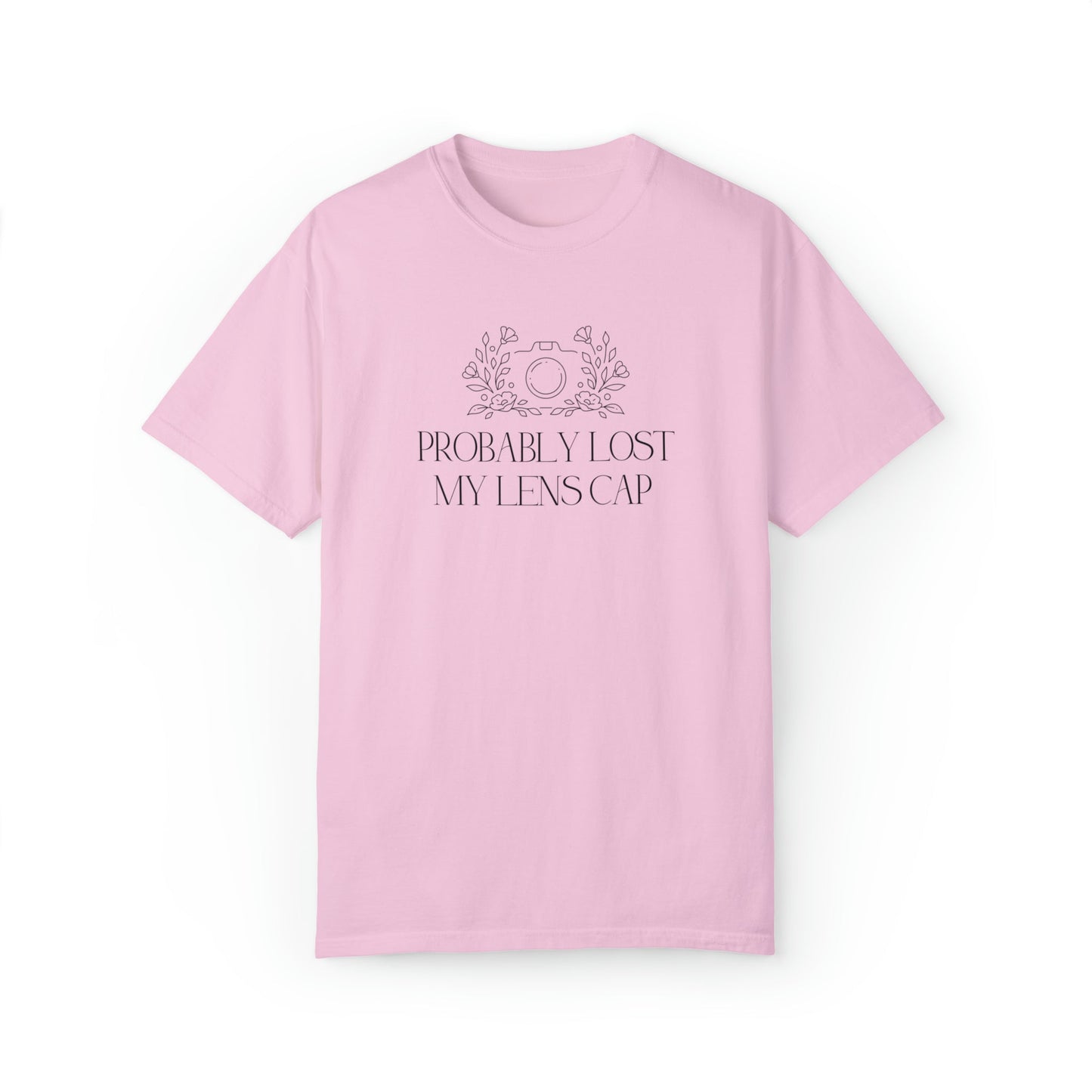 Funny Photographer Shirt for Wedding Photographer: Probably Lost My Lens Cap