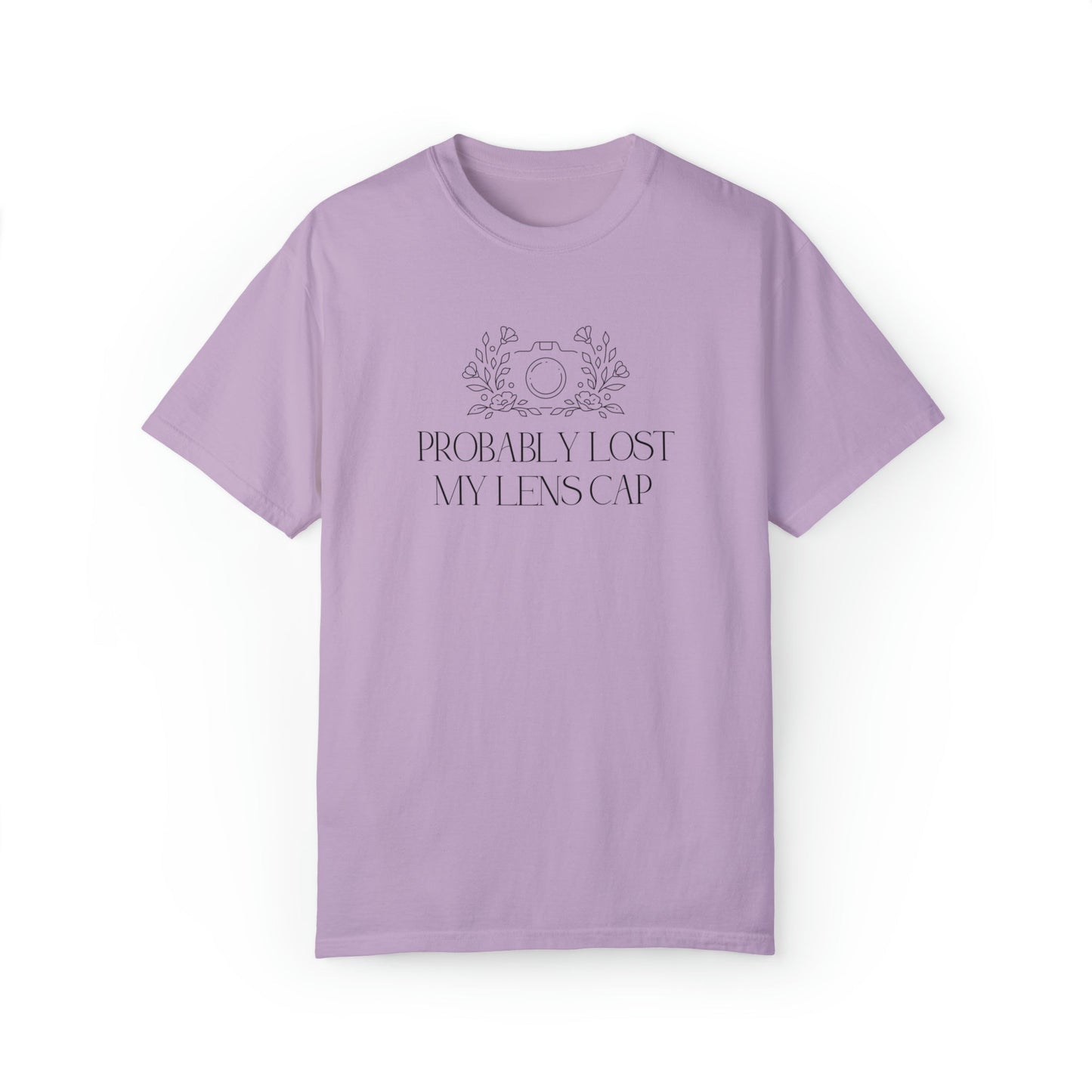 Funny Photographer Shirt for Wedding Photographer: Probably Lost My Lens Cap