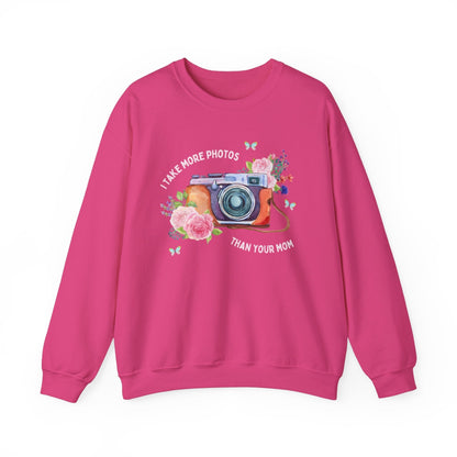 More Photos Than Your Mom Sweatshirt