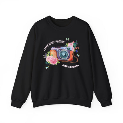 More Photos Than Your Mom Sweatshirt