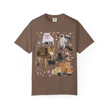 Funny Photographer Cat Tee